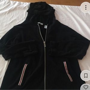 Valerie Stevens Black Hoodie Sweatshirt